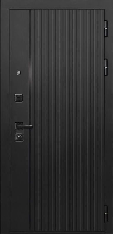 Дверь ДвериПРО Л-45 ФЛ-701 (10мм, Дуб шоколад) DPRO227721