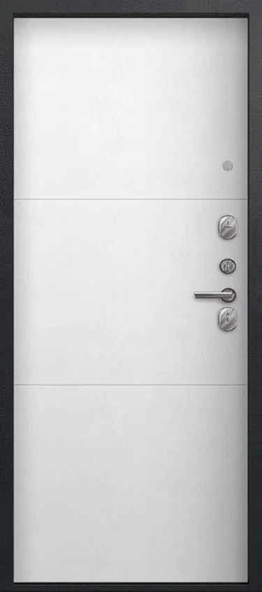 Товар Дверь A-12 кашемир графит - софт ясень белый DIS007462